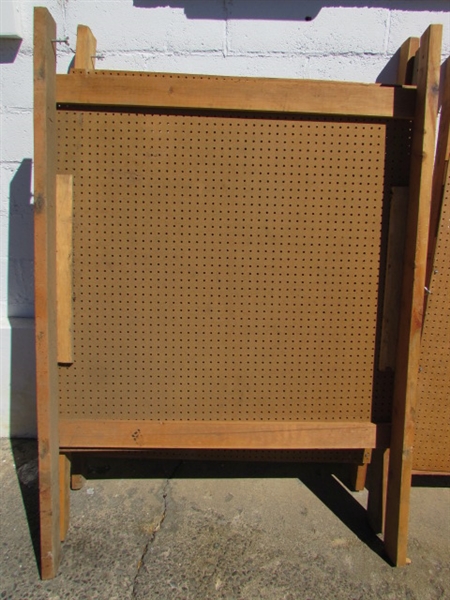 4' X 4' PEG BOARD DISPLAY FOR ART, CRAFTS, TOOL STORAGE OR ? ? ? #2