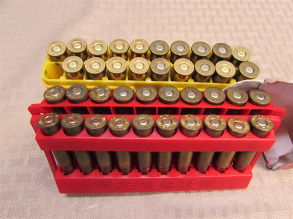 AMMUNITION:  30-30 RIFLE CARTRIDGES