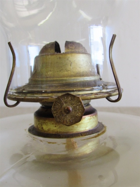 VICTORIAN STYLE HANGING OIL CABIN LAMP