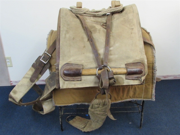 SAWBUCK PACK SADDLE WITH PAD 