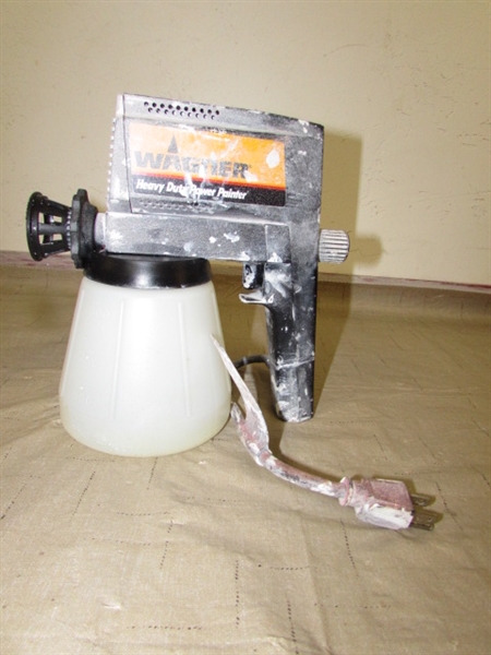 WAGNER AIRLESS PAINT SPRAYERS AND PAINT PACK