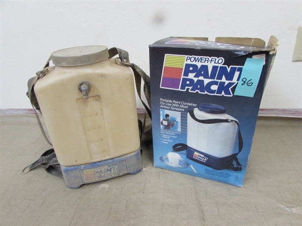 WAGNER AIRLESS PAINT SPRAYERS AND PAINT PACK