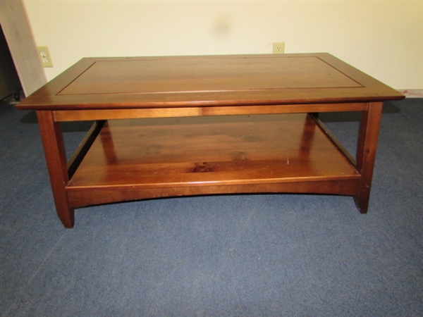 NICE TWO TIER COFFEE TABLE