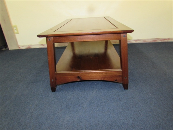 NICE TWO TIER COFFEE TABLE