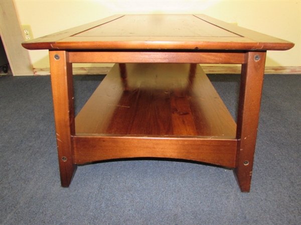 NICE TWO TIER COFFEE TABLE