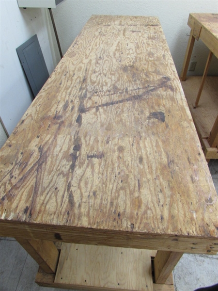 ANOTHER BIG WORK TABLE - 6.5 FEET LONG!