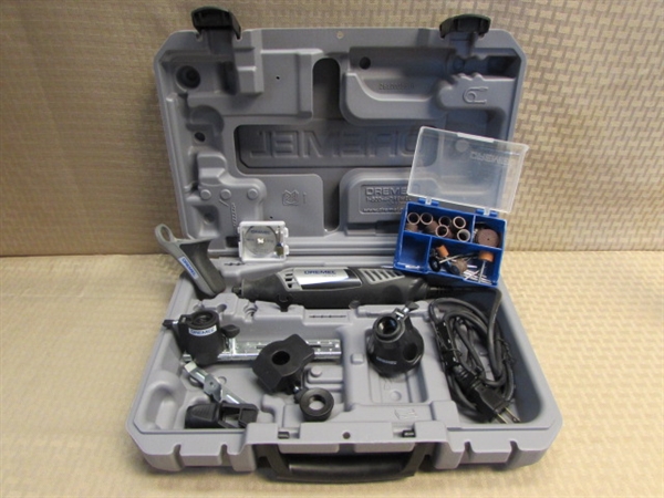 DREMEL 4000 PREMIUM ROTARY KIT WITH ACCESSORIES