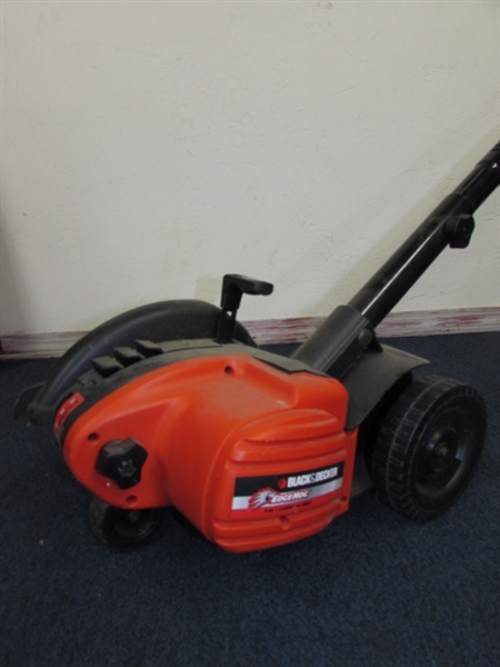 BLACK & DECKER EDGE HOG 2 IN 1 ELECTRIC LANDSCAPE EDGER