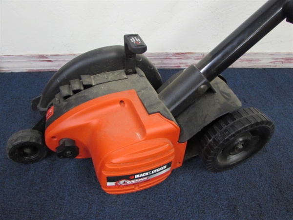 BLACK & DECKER EDGE HOG 2 IN 1 ELECTRIC LANDSCAPE EDGER