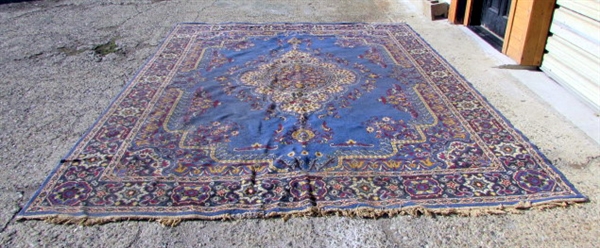 VINTAGE WOOL CARPET WILL TAKE YOU FOR A RIDE FULL OF ELEGANCE & DELIGHT