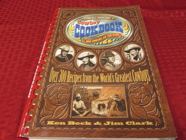 THREE TIME LIFE BOOKS FROM THE SERIES THE OLD WEST & A GREAT COWBOY COOKBOOK 