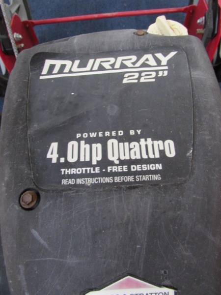 MURRY 22 QUATTRO GAS LAWN MOWER