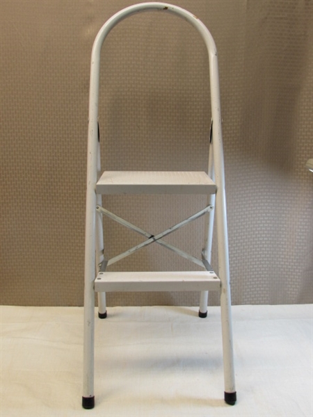 FOLDING STEP STOOL FOR HOME OR SHOP