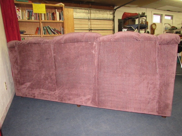 DOUBLE RECLINING COUCH WITH LOTS OF EXTRAS!