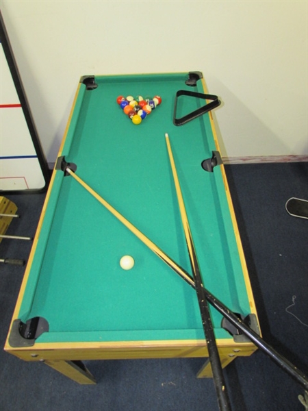 FOOS BALL GAME TABLE, POOL, BOWLING & MORE 