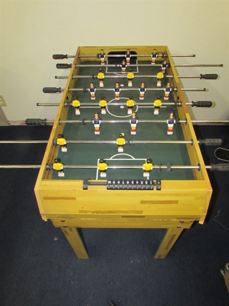 FOOS BALL GAME TABLE, POOL, BOWLING & MORE 