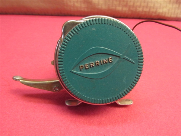 VINTAGE PERRINE AUTOMATIC FLY REEL NO. 57