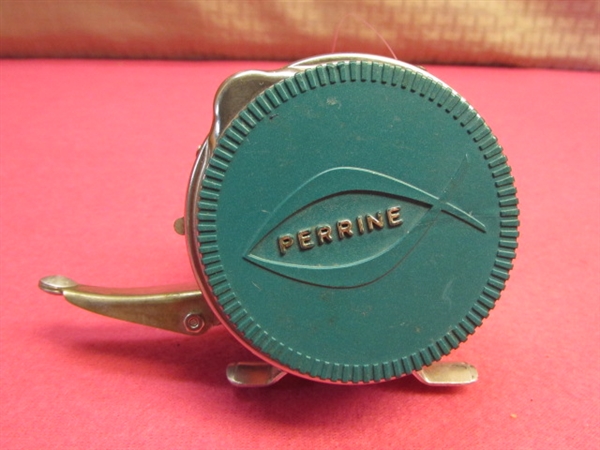 VINTAGE PERRINE AUTOMATIC FLY REEL NO. 57