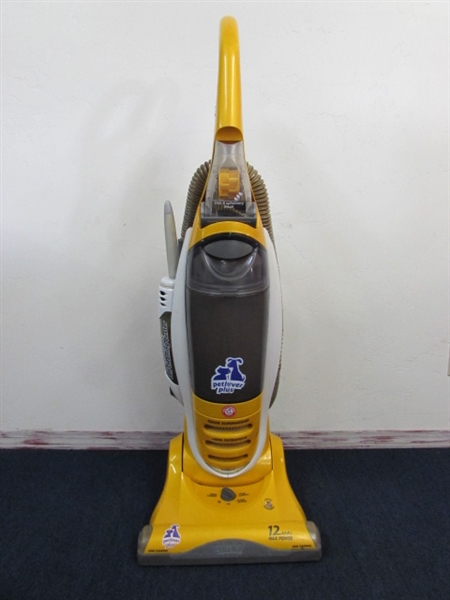 VERY NEAT BUMBLE BEE COLOR UPRIGHT EUREKA PET LOVER PLUS VACUUM CLEANER