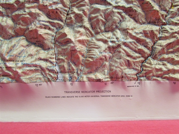 OUR OWN BACKYARD!  HUBBARD SCIENTIFIC INC. TOPOGRAPHICAL MAP OF WEED, CA