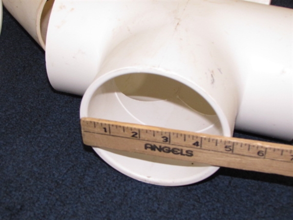 BIG PVC WATER LINE PIPE