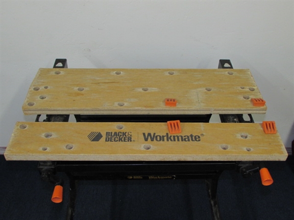 BLACK & DECKER WORKMATE WORK CENTER FOLDING BENCH VISE