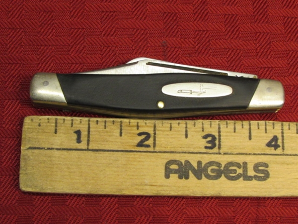 VINTAGE BUCK POCKET KNIFE #301 & BUCK KNIVES HONING KIT