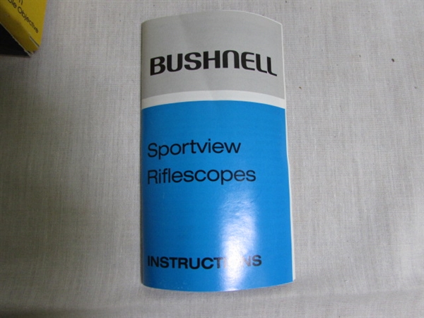 BUSHNELL SPORTVIEW RIFLESCOPE