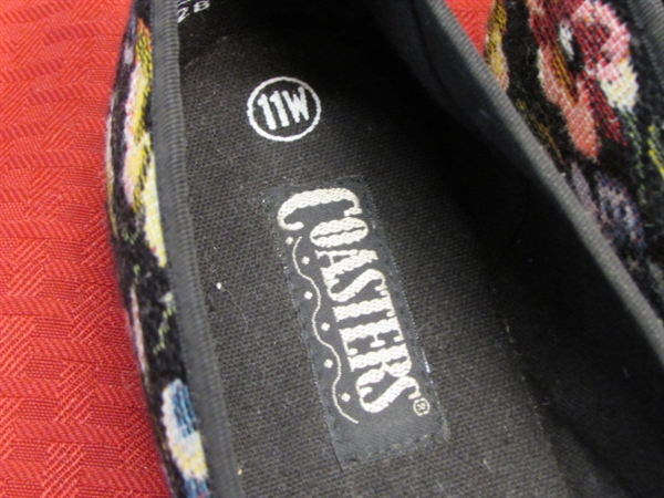 COMFY NEVER WORN LADIES SLIP ON FLATS