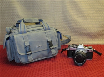 NICE CANON AE-1 35MM CAMERA WITH PROFOTO CASE