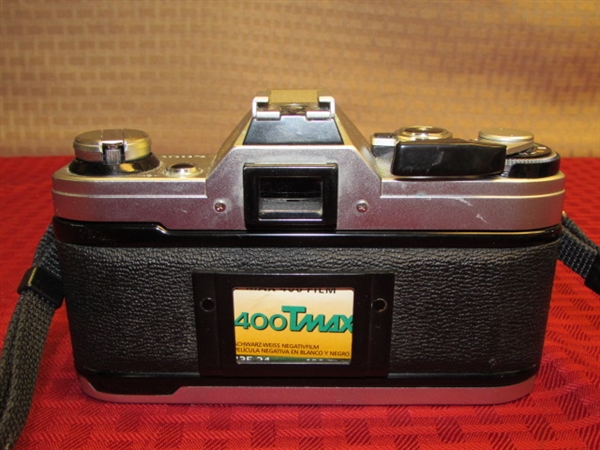 NICE CANON AE-1 35MM CAMERA WITH PROFOTO CASE