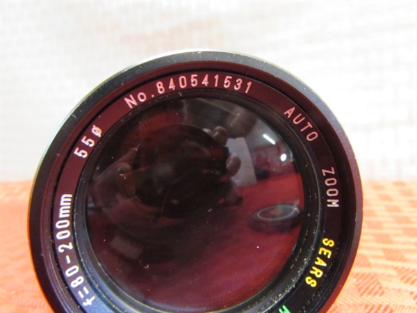 MULTI COATED AUTO ZOOM LENS FOR YOUR 35MM CAMERA