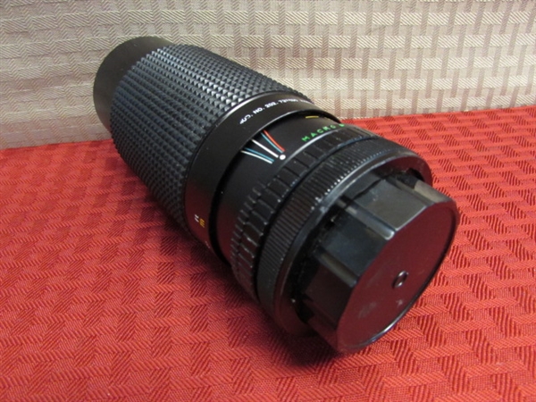 MULTI COATED AUTO ZOOM LENS FOR YOUR 35MM CAMERA