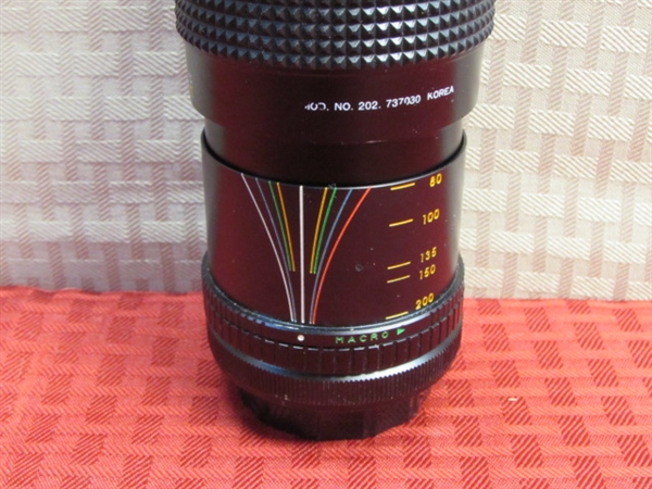 MULTI COATED AUTO ZOOM LENS FOR YOUR 35MM CAMERA