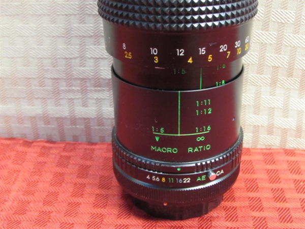 MULTI COATED AUTO ZOOM LENS FOR YOUR 35MM CAMERA