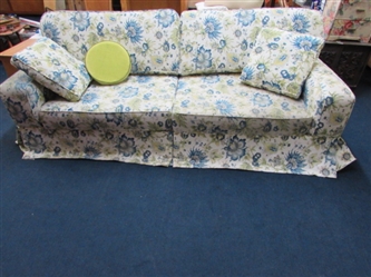 VERY PRETTY, WELL MADE & COMFORTABLE SOFA