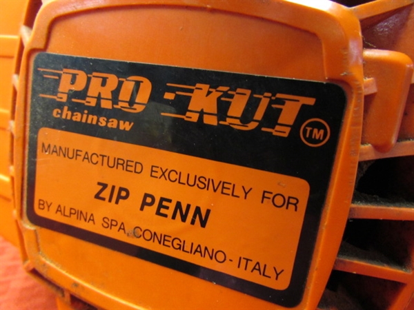 PRO-KUT CHAIN SAW MADE IN ITALY!