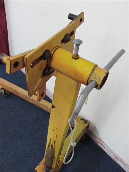 HEAVY DUTY ROLLING ENGINE STAND