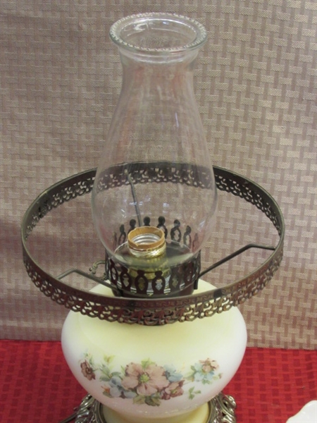 VICTORIAN HURRICANE STYLE LAMP #2