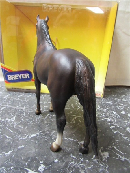 Lot Detail - Retired Breyer Horse Model #878 Double Take Bay Justin ...