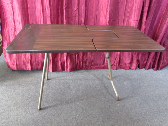 Sold at Auction: Vintage Folding Sewing Table