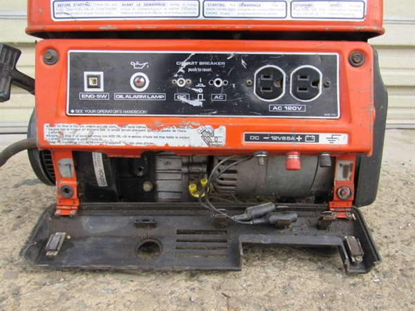 KAWASAKI GENERATOR MODEL GA 1400 A   