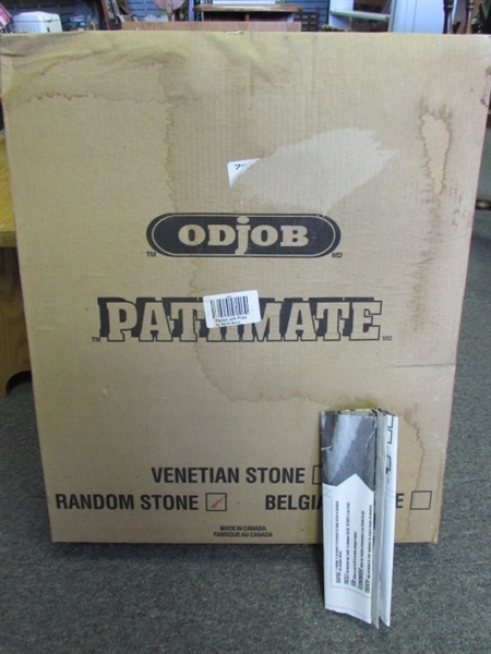 MAKE YOUR OWN CONCRETE PAVER STONES-ODJOB PATHMATE WITH 2 TROWELS