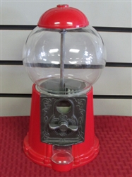 VINTAGE OLD FASHIONED GUMBALL MACHINE