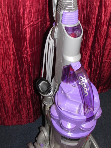 TOP OF THE LINE DYSON DC14 UPRIGHT VACUUM WITH LOTS OF ATTACHMENTS