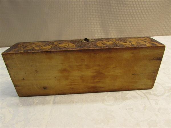 VINTAGE DECORATIVE BOX LOT