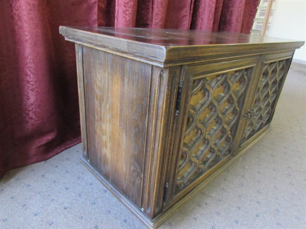 VINTAGE ORNATE CREDENZA