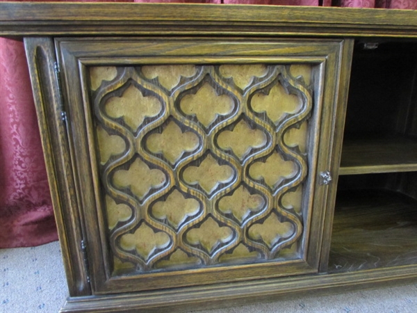 VINTAGE ORNATE CREDENZA