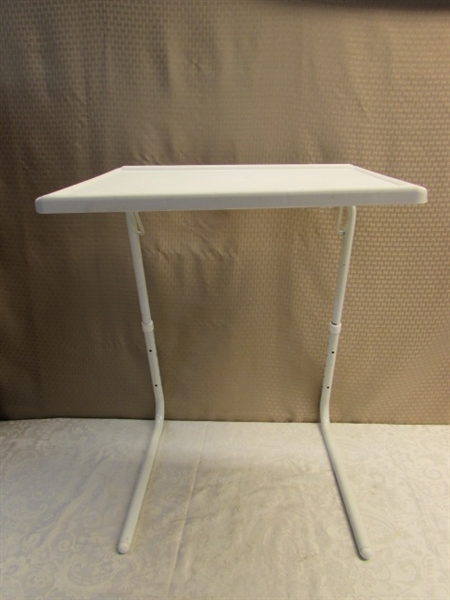 TABLE-MATE ADJUSTABLE TRAY