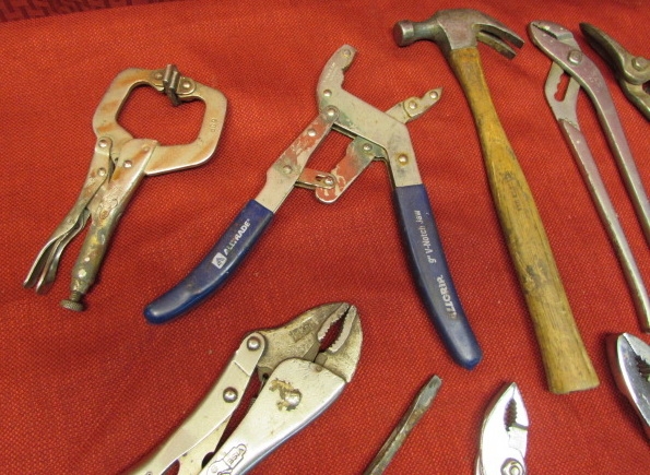 A HANDFUL OF HAND TOOLS